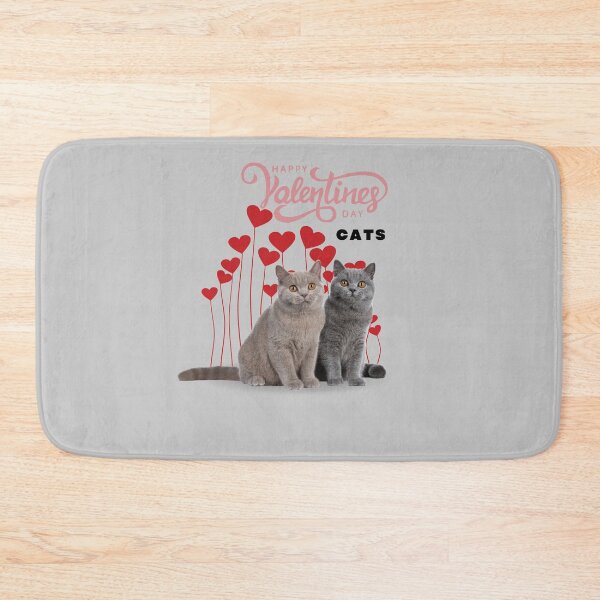Item preview, Happy Valentine's day _ cats designed and sold by Jemsruk.