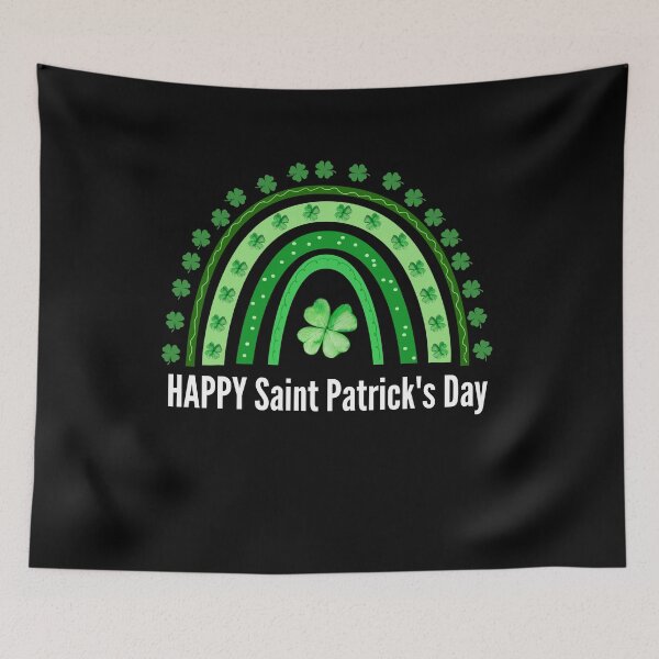 Item preview, Happy St Saint Patrick's Day Rainbow celebrating st patrick's day designed and sold by justbejoker.