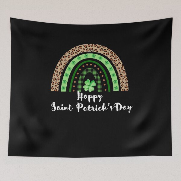 Item preview, Happy St Saint Patrick's Day Rainbow celebrating st patrick's day designed and sold by justbejoker.