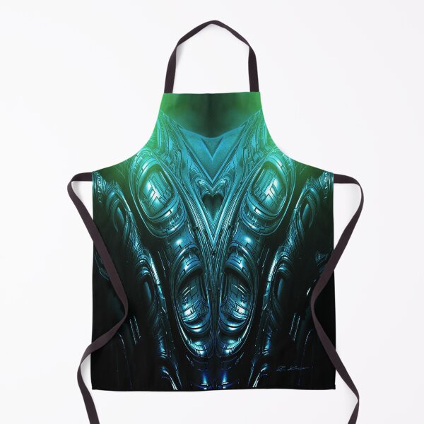 Item preview, Metal Heart - Biomechanic Fantasy 3D Illustration - turquoise version designed and sold by KairoDesign.