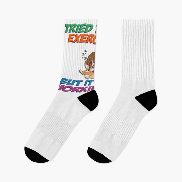 Item preview, I Tried To Start Exercising But It's Not Working Out, Jokes, Exercise, Donuts, designed and sold by Henrylizarraga.