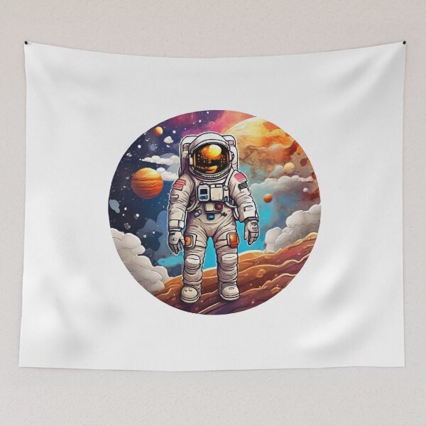 Item preview, Halo Astronaut in Space (555) designed and sold by WASjourney.