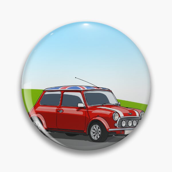 Item preview, Red Classic British Car designed and sold by CUTOCARS-SHOP.