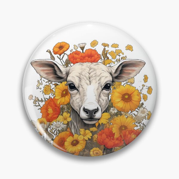 Item preview,  A Sheep Amongst Flowers designed and sold by fox tail.