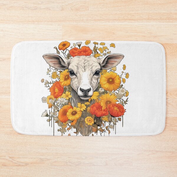 Item preview,  A Sheep Amongst Flowers designed and sold by fox tail.