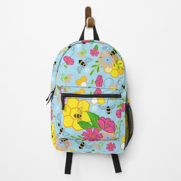 Item preview, Blooms & Bees Ballet (Blue) designed and sold by RaviChandrika.