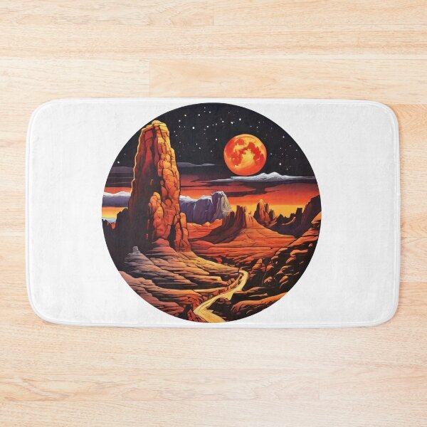 Item preview, Hokusai's Arching Night (556) designed and sold by WASjourney.