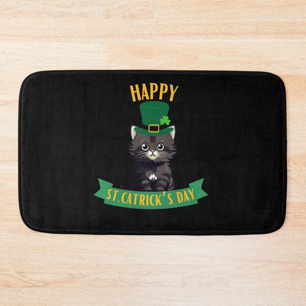 Item preview, Saint Patrick's Day Cat celebrating st patrick's day designed and sold by justbejoker.