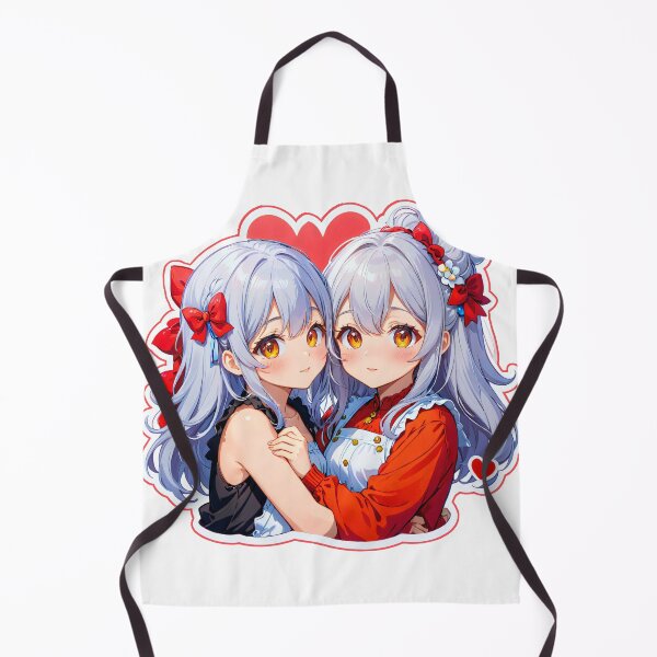Item preview, Silver Girl Sisters Melody designed and sold by StickerStarSaga.