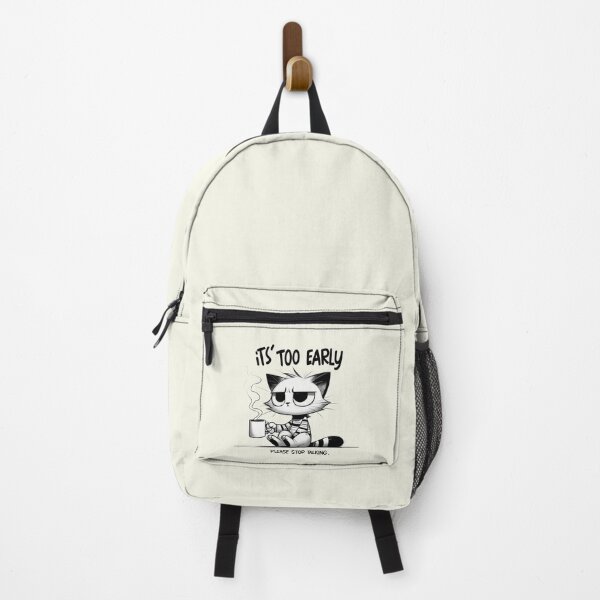 Item preview, Grouchy Cat Morning Coffee | It's Too Early Stop  designed and sold by RuyaFab.