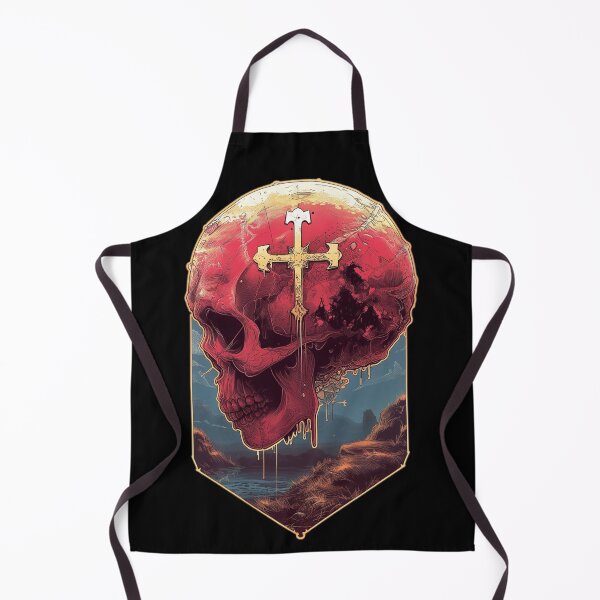 Item preview, Red Templar Skull designed and sold by SurrealeyeSEA.
