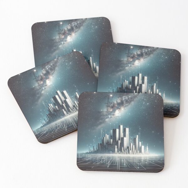 Item preview, Dreams of a Cybernetic Metropolis designed and sold by SunkenCost.