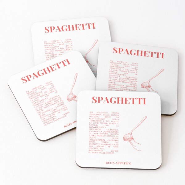 Artikelvorschau, Spaghetti-Pasta-italienische Cousine-Grafik entworfen und verkauft von JeSuisAgnes.