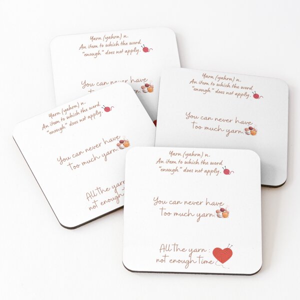 Item preview, Funny Knitting Quotes Sticker Set designed and sold by DiverseDazzle.