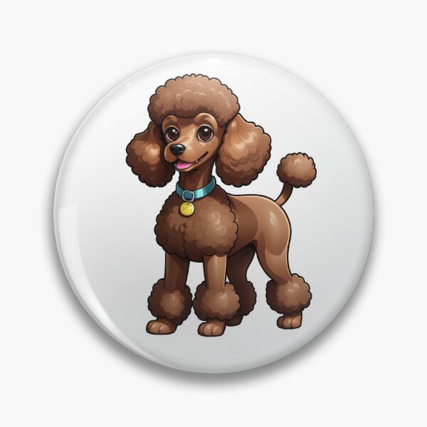 Item preview, Cute Brown Poodle, Browny Dog designed and sold by Bilisik.