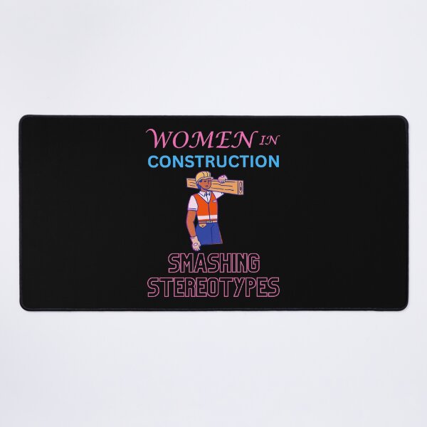 Item preview, Women in construction smashing stereotypes designed and sold by annoying-shirts.