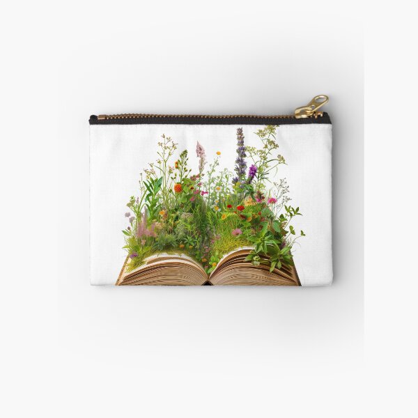Item preview, flowers on books, book pages, notebooks, magical world, magical creatures, world of books, creatures on book pages, book clipart, digital paper craft, nursery art, card making designed and sold by Witoon077.