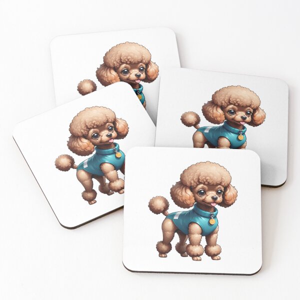 Item preview, Pretty Ultra Detailed Brown Poodle, Browny Dog designed and sold by Bilisik.
