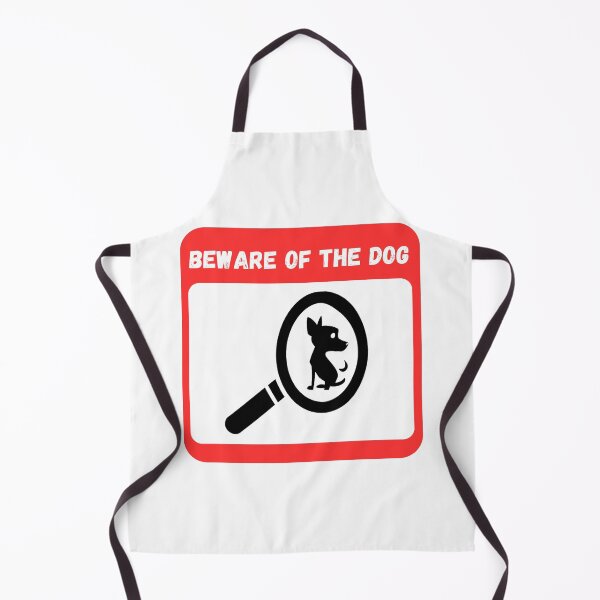 Item preview, Beware of the dog sign designed and sold by Funky Fibers.