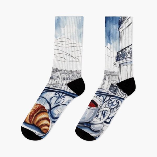 Item preview, Paris breakfast with coffee and croissant designed and sold by JackFreestone.