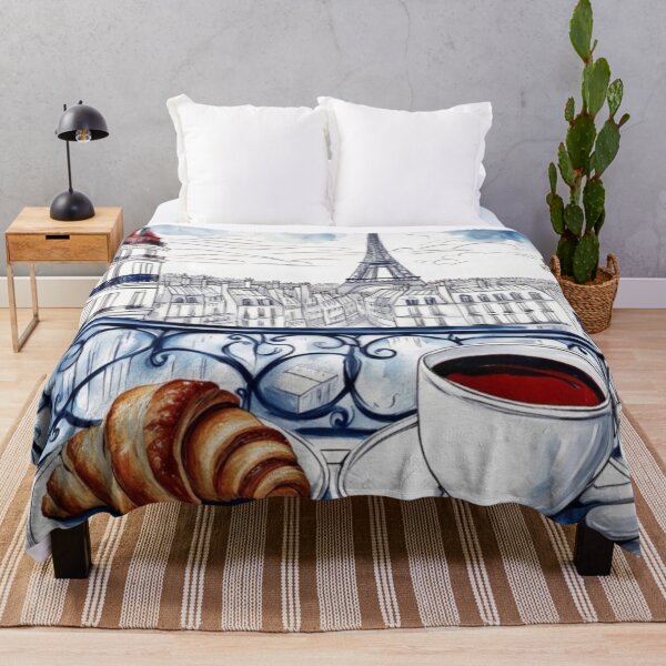 Item preview, Paris breakfast with coffee and croissant designed and sold by JackFreestone.