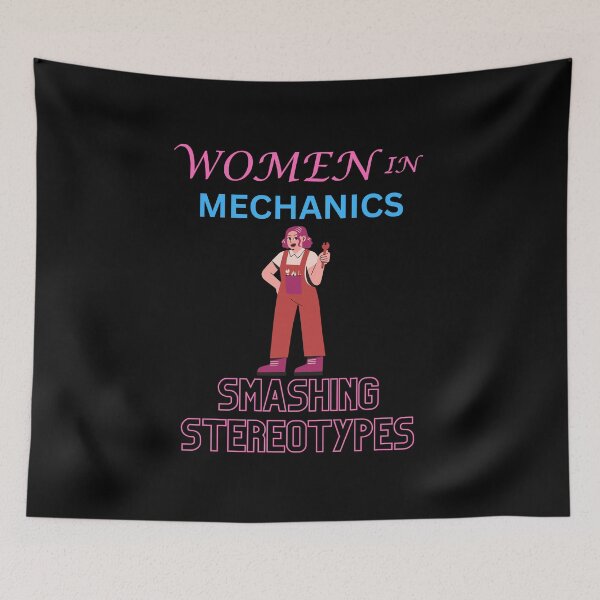Item preview, Women in mechanics smashing stereotypes designed and sold by annoying-shirts.