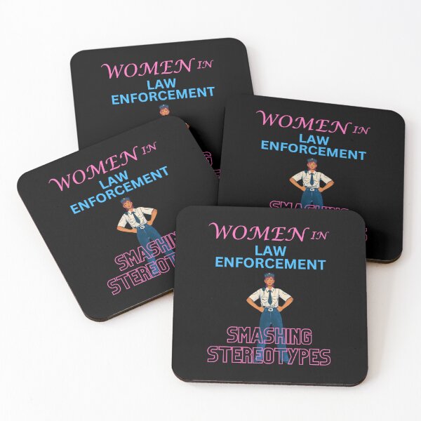 Item preview, Women in law enforcement smashing stereotypes designed and sold by annoying-shirts.