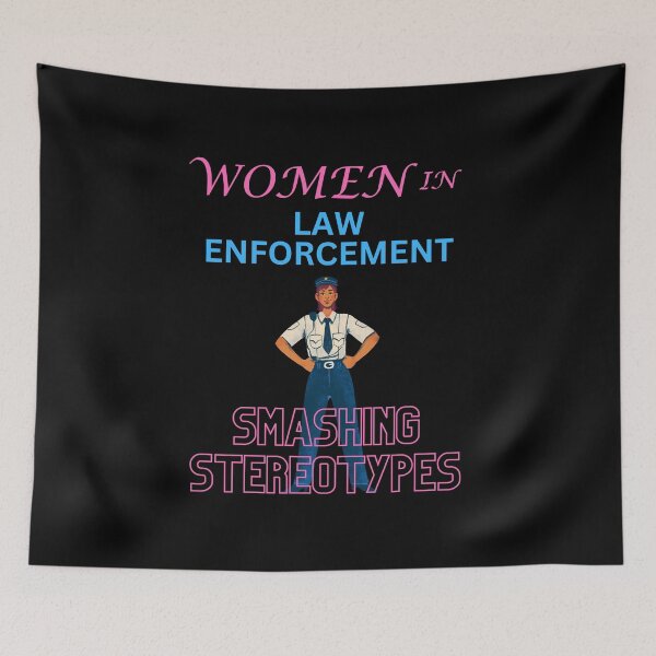 Item preview, Women in law enforcement smashing stereotypes designed and sold by annoying-shirts.