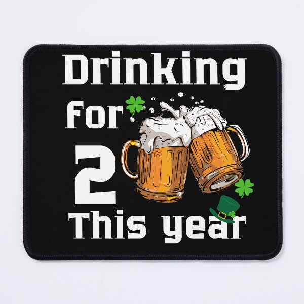Item preview, Saint Patric Day Pregnancy Drinking For 2 Dad celebrating st patrick's day designed and sold by justbejoker.