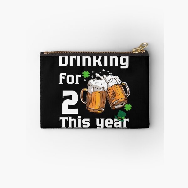 Item preview, Saint Patric Day Pregnancy Drinking For 2 Dad celebrating st patrick's day designed and sold by justbejoker.