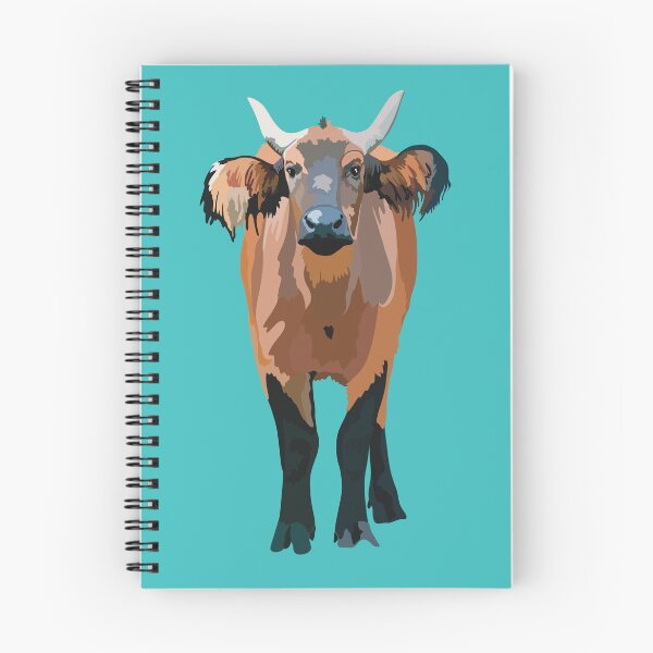 Item preview, A is for African Forest Buffalo,African Forest Buffalo – Majestic Forest Dwelling Bovid Wildlife Illustration designed and sold by PrettylittlepastelUk.