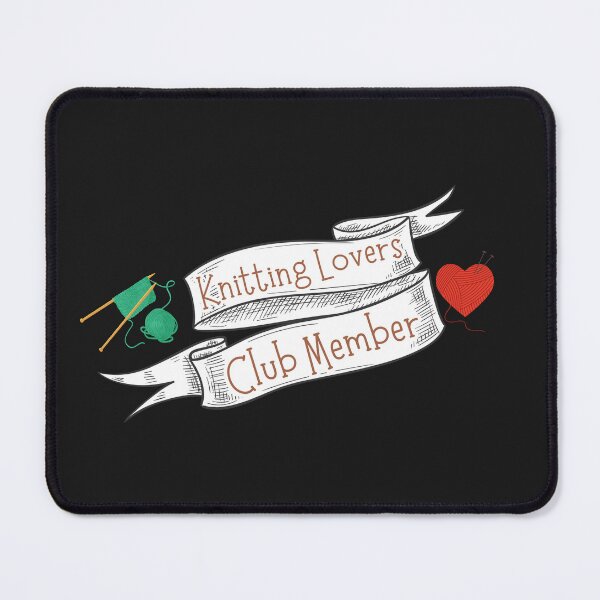 Item preview, Knitting Lovers Club T-Shirt and Sticker designed and sold by DiverseDazzle.