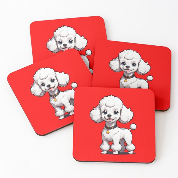Item preview, White Poodle, Toy Poddle designed and sold by Bilisik.