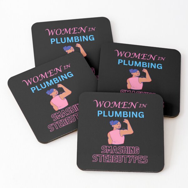 Item preview, Women in plumbing smashing stereotypes designed and sold by annoying-shirts.