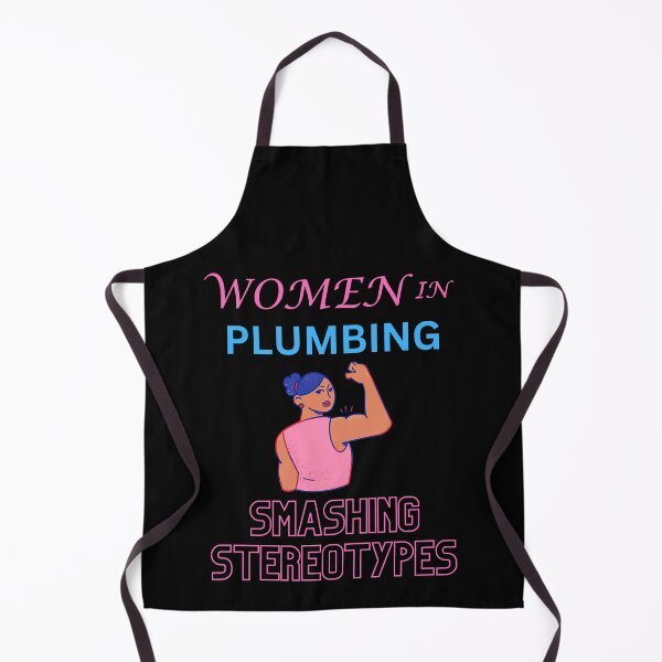 Item preview, Women in plumbing smashing stereotypes designed and sold by annoying-shirts.