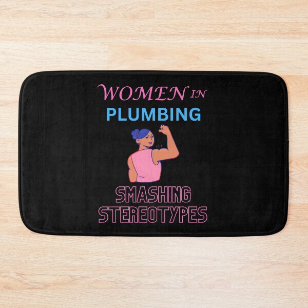 Item preview, Women in plumbing smashing stereotypes designed and sold by annoying-shirts.