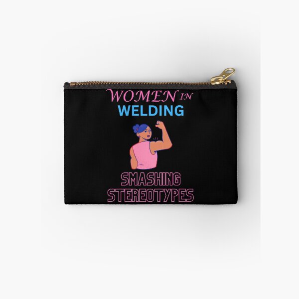 Item preview, Women in welding smashing stereotypes designed and sold by annoying-shirts.