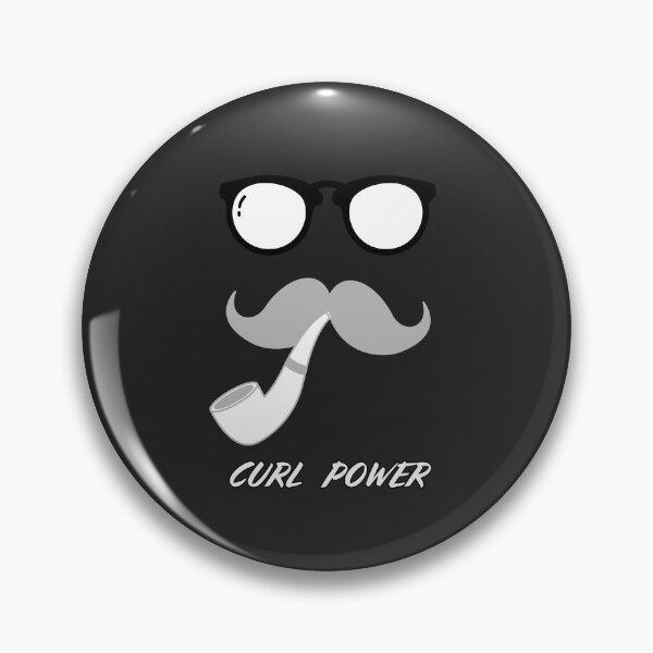 Item preview, Curl power - Glasses moustache and pipe designed and sold by MrLAS.