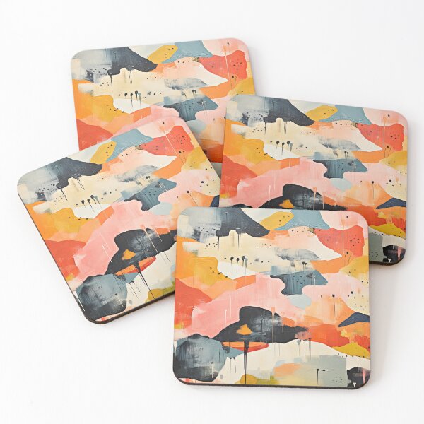 Item preview, Abstract Colorful Paintings designed and sold by ArtHouseNiklas.