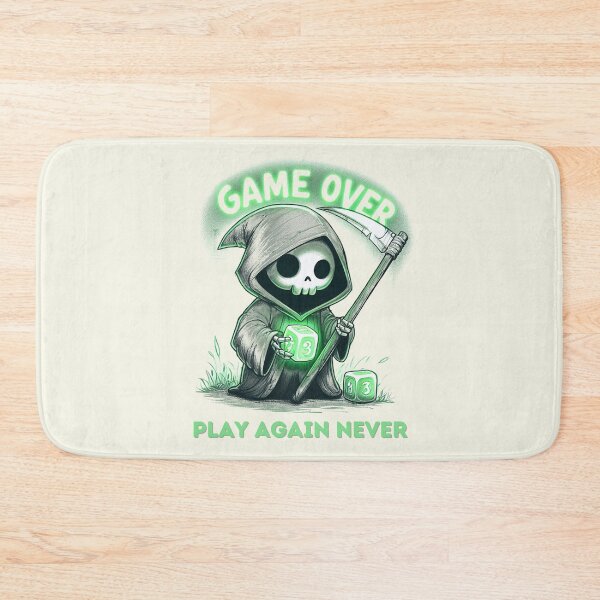 Item preview, Grim Reaper Game Over | Ultimate Gamer designed and sold by RuyaFab.