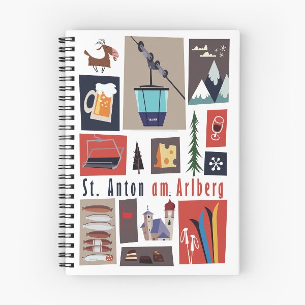 Item preview, St Anton ski poster designed and sold by GAGodel.