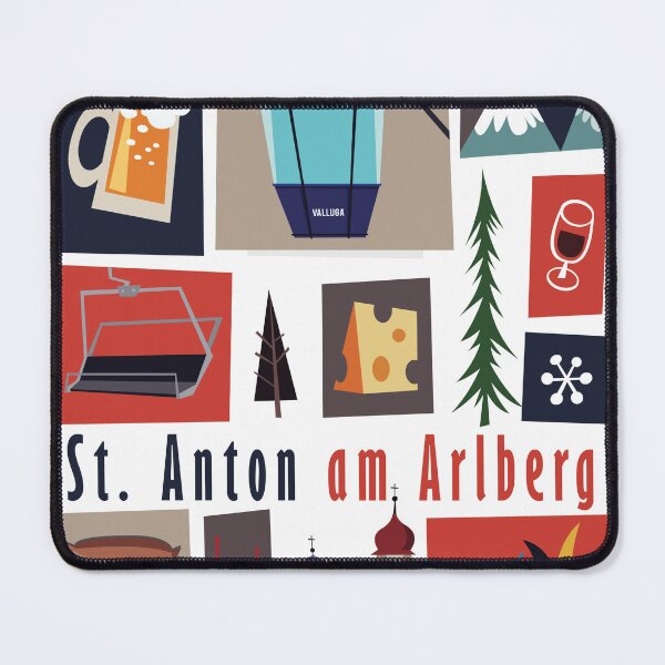 Item preview, St Anton ski poster designed and sold by GAGodel.