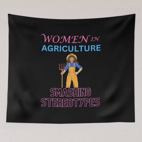Item preview, Women in agriculture smashing stereotypes designed and sold by annoying-shirts.