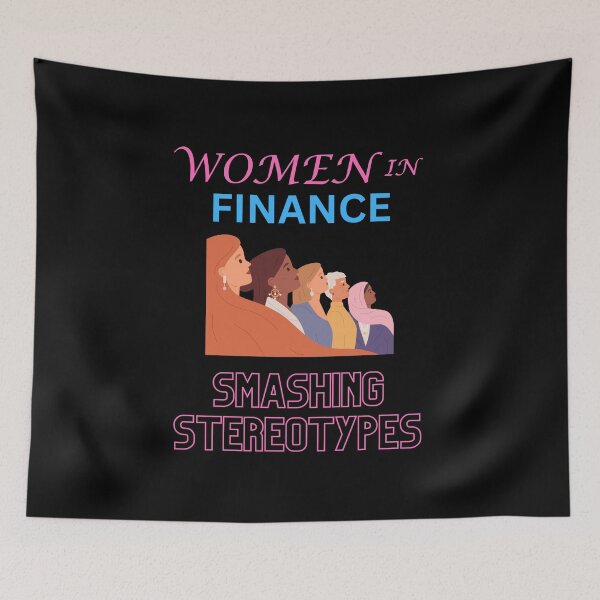 Item preview, Women in finance smashing stereotypes designed and sold by annoying-shirts.