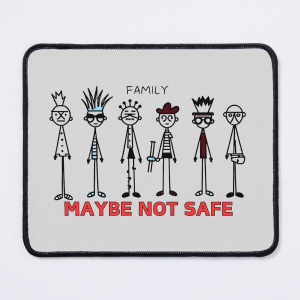 Item preview, Design Maybe Not Safe designed and sold by Funky  Fibers.