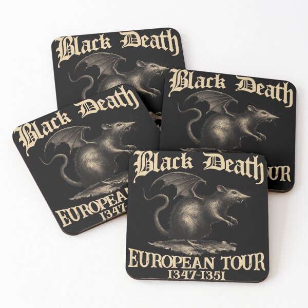 Item preview, Black Death European Tour 1347-1351, Monster Rat designed and sold by cuteeshop.