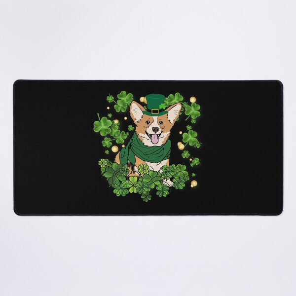Item preview, Funny Corgi Lover Shamrock celebrating st patrick's day designed and sold by justbejoker.