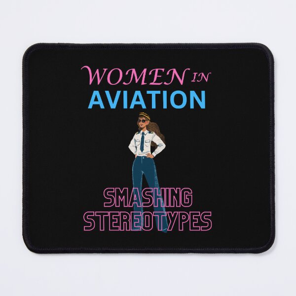 Item preview, Women in aviation smashing stereotypes designed and sold by annoying-shirts.