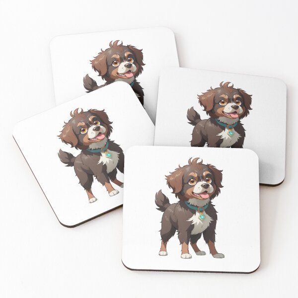 Item preview, Pretty Brown Haired Barbet Dog designed and sold by Bilisik.
