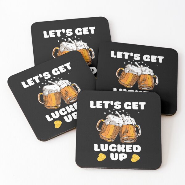 Item preview, let's get lucked up celebrating st patrick's day designed and sold by justbejoker.